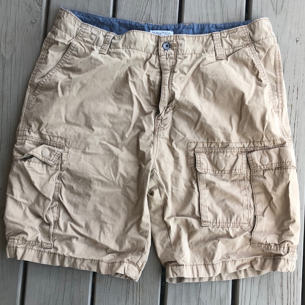 Nautica mens cargo shorts